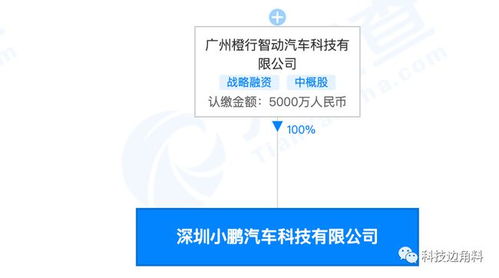 深圳小鵬汽車(chē)科技公司成立，注冊(cè)資本5000萬(wàn)強(qiáng)化智能出行安全布局